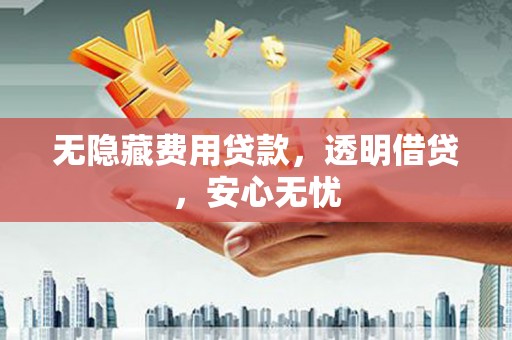 繁峙无隐藏费用贷款，透明借贷，安心无忧